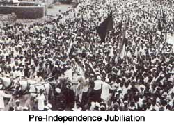 Pre-Independence jubiliation
